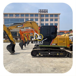 Excavatrice sur chenilles d'occasion en bon état SANY SY95C en stock, matériel de terrassement SANY SY95C SY135C SY155C SY215C à vendre - Product Image 1