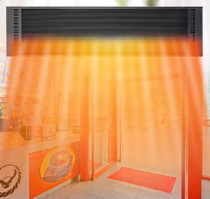 Nhiệt độ cao 2.5kW FS-280-17 Bảng điều khiển hồng ngoại xa tấm sưởi ấm bức xạ điện - Product Image 5