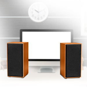 M-010木制音箱立体声系统木制迷你电脑USB 2.0扬声器家用笔记本电脑桌面 - Product Image 4