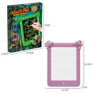 Samtoycn 恐龙彩色魔法画板涂鸦画板儿童玩具液晶书写板儿童用带4支笔 - Product Image 6