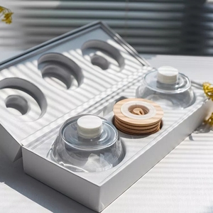 Profumo di lusso per la <span class=keywords><strong>casa</strong></span> profumo olio essenziale naturale bottiglia di vetro vuota diffusore a lamella a clessidra - Product Image 2