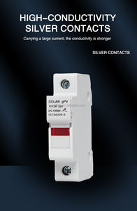 Fusible solaire VOLTRIQ 32A 1p 2p PV 1000V DC Fusible LED Porte-fusible pour la protection du système solaire 8A 30A 10A 20A CE - Product Image 2