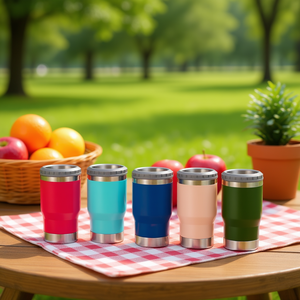 OEM Stainless Steel Mini Tumbler 14oz Double Wall Travel Mug Keeps Drinks Hot Cold Custom Color Logo Eco Friendly - Product Image 2