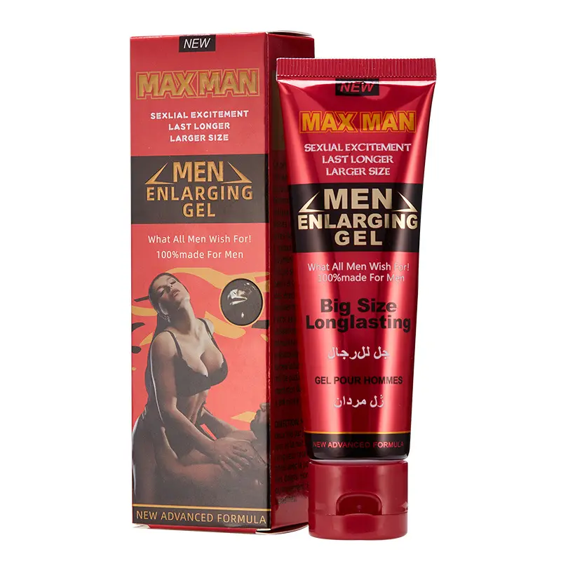 Max Men Agrandissement Crème Pénis Agrandissement Plus Épais Pénis Amélioration Max Homme Gel