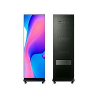 Affichage numérique LED portable pliable pleine taille, écran partagé amovible, luminosité 1000 cd, étanche IP65, HDR10, 3840 Hz