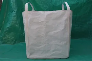 Kimyasal/tarım kullanımı için basılmış iç takviye ekranı ile 1000kg 1500kg PP dokuma çantalar geri dönüştürülebilir FIBC toplu tonluk çantalar