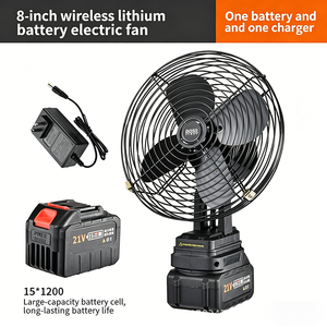 Ventilateur portatif sans pales rechargeable à batterie lithium, puissant, à fort débit d'air, silencieux, autonomie de 8 heures - Product Image 5