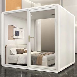 Cabina de estudio insonorizada para cápsulas silenciosas, cápsulas de cama espacial, cabina de trabajo móvil para interiores, cabina de oficina para reuniones - Product Image 1