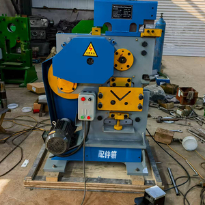 Low Price 6mm 8mm 10mm Angle Iron Ironworker Industrial Mechanical Combined <strong>Punch</strong> Shear for Metal Fabrication <strong>Line</strong> - Product Image 4