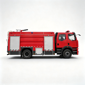 Camion de pompiers FAW 8T équipé d'une pompe à haute pression et d'un réservoir d'eau de grande capacité pour la lutte contre les incendies - Product Image 3