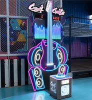 Crazy Guitar Hammer Sport Machine Jeux d'arcade Rachat à pièces avec boxe et guitare Marteau Action