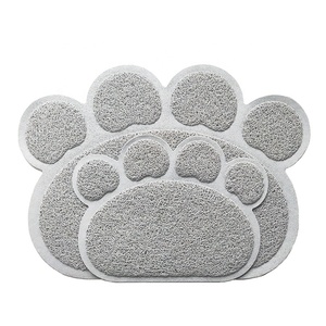 Wasserdichte Rutschfeste Outdoor-Fußmatte im Klassischen Stil mit Niedlichem Tierpfoten-Design aus PVC-Gummi, Haustiermatte in Kartonverpackung - Product Image 6