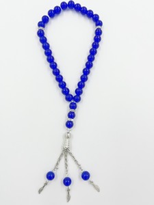 Jiojew Customize Wholesale <strong>Pakistan</strong> Arab 33 PC 8mm Muslim Prayer Glass Beads Islamic Gift for Rosary Tasbin Tassels <strong>Bracelet</strong> - Product Image 5