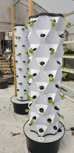 aeroponic growing towers vertical garden hydroponic <strong>system</strong> for home <strong>use</strong> with insect <strong>net</strong> - Product Image 6