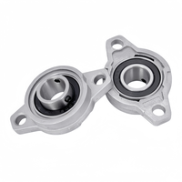 Roulement miniature à bride en alliage de zinc KFL08 KFL001, unité à alésage de 8 mm et 12 mm, à 2 boulons, précision P6 pour imprimante 3D/rail CNC