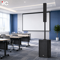 Système de sonorisation colonne 12 pouces 1600W+1600W de puissance de crête pour événements en direct