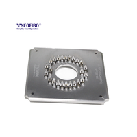 Support de gabarit de polissage pour connecteur LC pour rondelle de meulage IPC Fixation de polissage de précision pour LC/APC/SC Ferrule Fiber Optic Polish Fixture