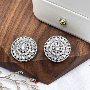 Tùy chỉnh Bán buôn phụ nữ quần áo trang sức Zircon nút Swarovski tinh thể may nút cho thời trang may mặc - Product Image 3
