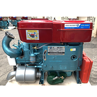 Motor diésel L28 de un solo cilindro pequeño de cuatro tiempos 28HP para maquinaria agrícola