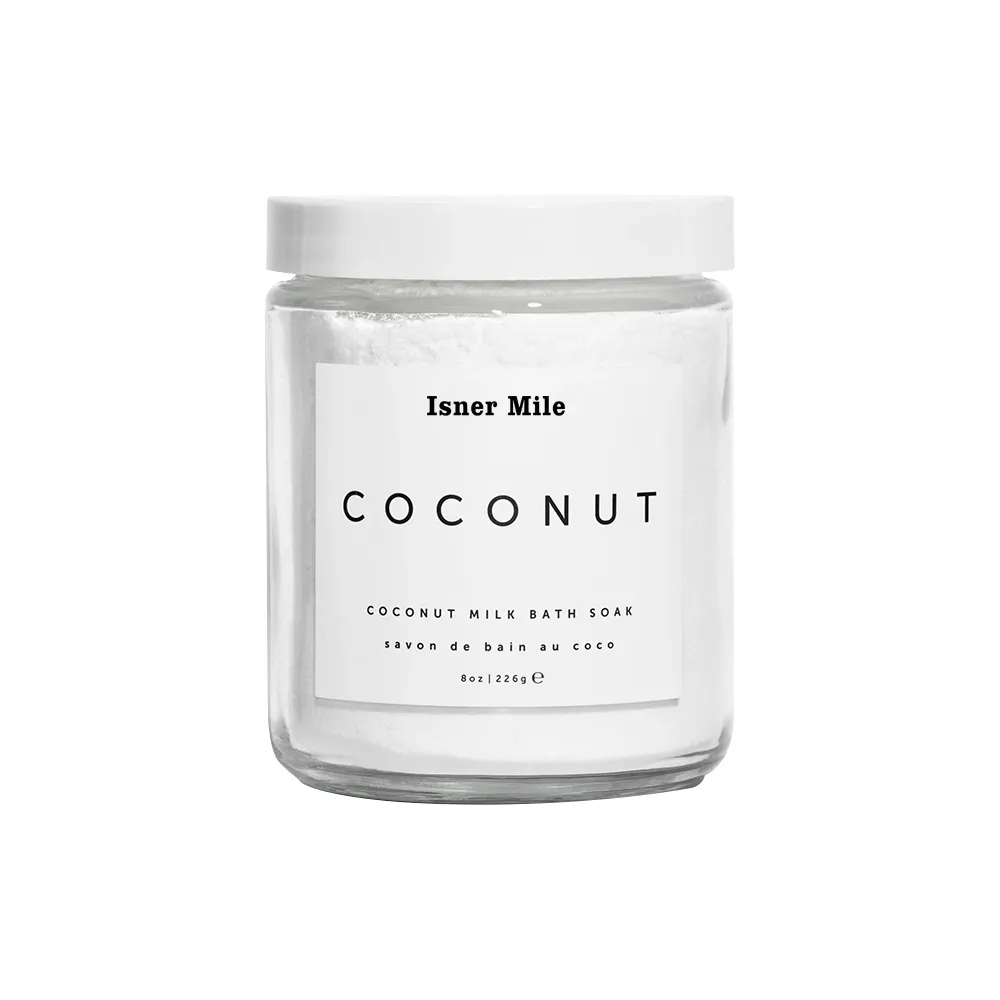 Mineral orgánico del Mar Muerto, nuevo diseño, exfoliante corporal de leche de coco