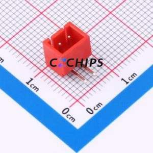 W254110K-2PR2123 Wire-to-<b>Board</b> <b>Pin</b> Header Bent Lead Through Hole,P=2.5mm Connector 1x2P 2.5mm Right Angle Insert XHB - Product Image 1