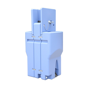 hot sell hdpe outdoor mobile wash basin plastic double sided public portable hand wash station sink
