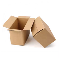 Boîtes d'expédition en carton ondulé réutilisables et écologiques, certifiées FBA, avec matériaux kraft, tailles dégradables et personnalisées