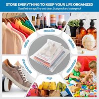 Sacs Ziplock en PE transparent avec logo personnalisé, emballages en plastique transparent de haute qualité pour sous-vêtements et vêtements