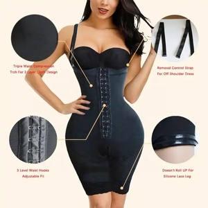 El más vendido, fajas colombianas, faja postquirúrgica, mono con Control de barriga, corsé de cintura alta para liposucción, Mono para abdominoplastia - Product Image 2