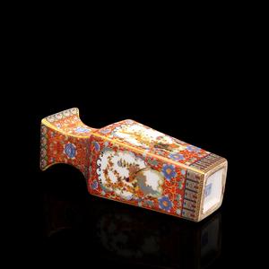 แจกันเซรามิกเคลือบเงาโบราณทรงหกเหลี่ยม ชิงหยงเจิ้ง สำหรับตกแต่งบ้านและสะสม - Product Image 4