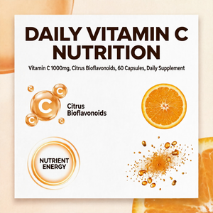 Complément Alimentaire OEM Vitamine C 1000mg en Capsules, 60 Capsules, Saveur Orange, Marque Privée - Product Image 4