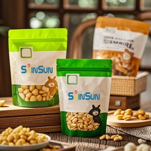 Eco <b>Compostable</b> <b>Bags</b> Biodegradable PLA Packing Ziplock Food Dried Fruits Custom Stand up Pouch Packaging Mylar <b>Bag</b> - Product Image 2