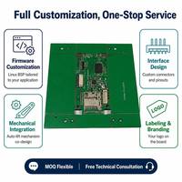 Módulo PCBA de Reproductor de Video con Elevación Automática Personalizado, Allwinner F133A, Pantalla LCD 320x320, WiFi, Reproducción Local desde la Nube y SD, Alimentación USB-C 5V