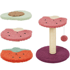 Tiragraffi per Gatti a Forma di Fiore, Struttura per Arrampicata Interattiva in Sisal per Gattini - Product Image 5