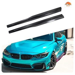 Alta qualità PSM stile minigonne laterali in fibra di carbonio parti di auto tutto nuovo 2015-2019 accessori per auto labbro laterale per <span class=keywords><strong>BMW</strong></span> M3M4 F80F82 - Product Image 1