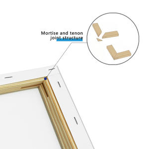 Confezione da 10 <span class=keywords><strong>tele</strong></span> <span class=keywords><strong>per</strong></span> <span class=keywords><strong>pittura</strong></span> 8x10 pollici, 100% cotone a triplo montatura in tela bianca <span class=keywords><strong>per</strong></span> <span class=keywords><strong>pittura</strong></span> a <span class=keywords><strong>olio</strong></span> e acrilico - Product Image 4