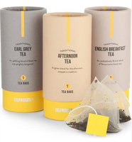 Emballages de thé en vrac écologiques de luxe personnalisés, boîtes en tube de papier pour grains de café, pour l'emballage du thé