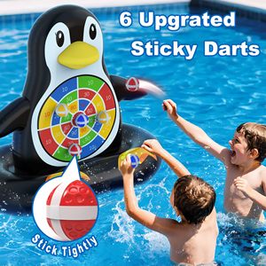 Best Seller <b>Inflatable</b> Dart Board Floating Pool <b>Game</b> Water Toy for Kids Teens Adults Backyard Beach Summer Party Birthday Gift - Product Image 3