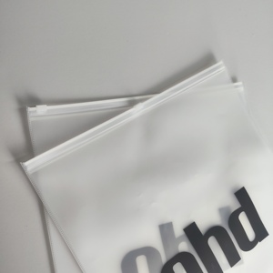 OEM logotipo personalizado impreso biodegradable polipropileno EVA reutilizable Ziplock bolsa de <span class=keywords><strong>correo</strong></span> en relieve bolsas de plástico para calcetines de embalaje - Product Image 6