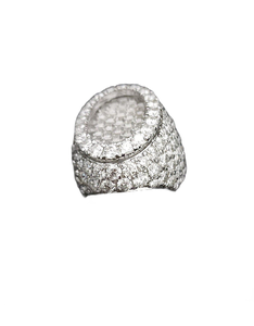 Luxury 925 Sterling <b>Silver</b> Rhodium Black Spinel Cubic Zirconia Halo Princess Cut Bridal Wedding <b>Ring</b> <b>Set</b> for Women - Product Image 4