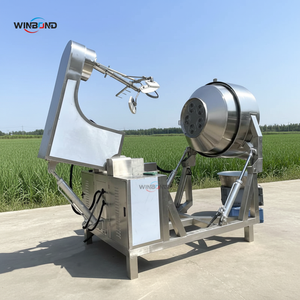 Macchina per la torrefazione di noccioline di anacardi di noci di mandorle rivestimento di condimento macchina per la lavorazione di arachidi caramellate macchina per la produzione di arachidi - Product Image 1