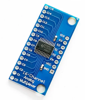 CD74HC4067 multiplexeur analogique haute vitesse CMOS 16 canaux analogique/numérique