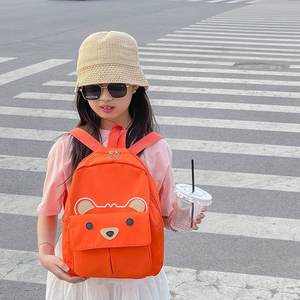 <span class=keywords><strong>Zaino</strong></span> con orso dei cartoni animati per ragazze di <span class=keywords><strong>età</strong></span> compresa tra 3 e 6 anni borsa da viaggio con Logo animale modello di prima elementare per uso scolastico - Product Image 3
