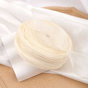 Tienda de flores Farn de cola de pez de gama alta para invitaciones de boda Ramos de novia Cinta para envolver regalos - Product Image 2