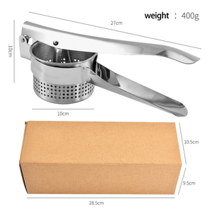 Práctico y Resistente Triturador de Patatas de Acero Inoxidable con Mango Ergonómico - Product Image 6