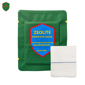 Garza emostatica <span class=keywords><strong>Zeolite</strong></span> Super assorbente e ad azione rapida per il trattamento di sanguinamento grave - Product Image 5