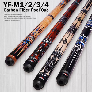 YFen Carbon Fiber Shaft Black Technology Handmade 11.5mm/12.5mm Tip 3/8*9 Joint Billiard <b>Pool</b> Cue <b>Stick</b> - Product Image 1