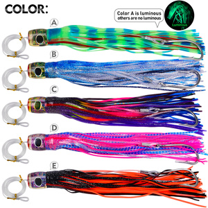 <span class=keywords><strong>Ensemble</strong></span> de leurres de pêche PROBEROS 5 pièces/<span class=keywords><strong>ensemble</strong></span> avec sac, leurres de pêche en haute mer pour le marlin, le thon, le wahoo - Product Image 3