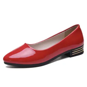 Women Trendy Lady Pointy Simply Women's Pumps Flat Shoes for Women and Ladies
