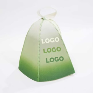 Chapeau de sauna HKZB avec logo personnalisé pour hommes et femmes, chapeau de sauna Vaporarium, chapeau de banya russe pour accessoires de bain - Product Image 1